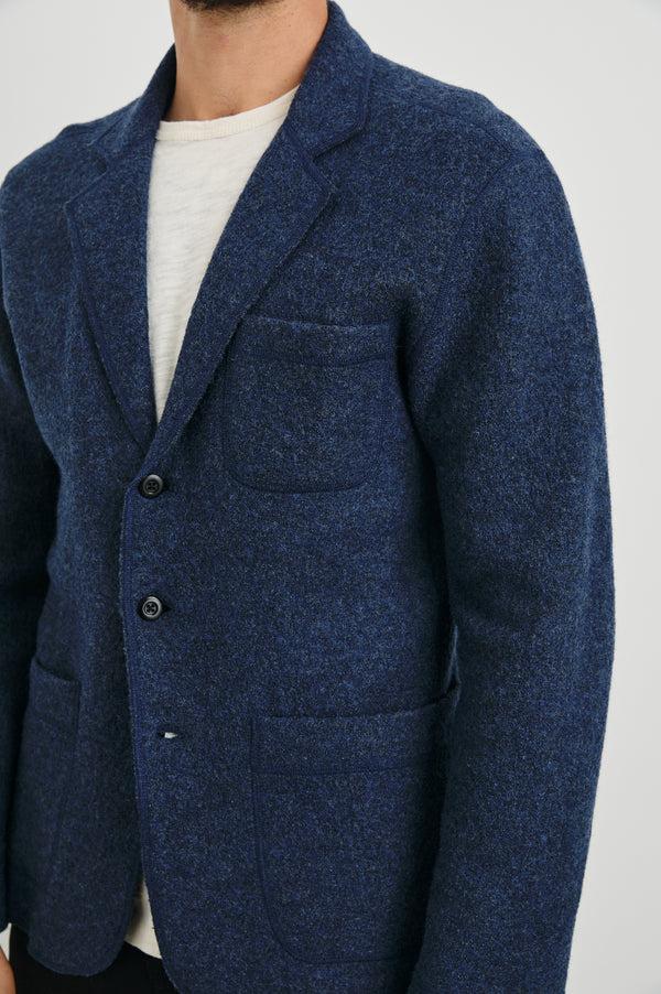 rails Pierre blazer Blue Melange