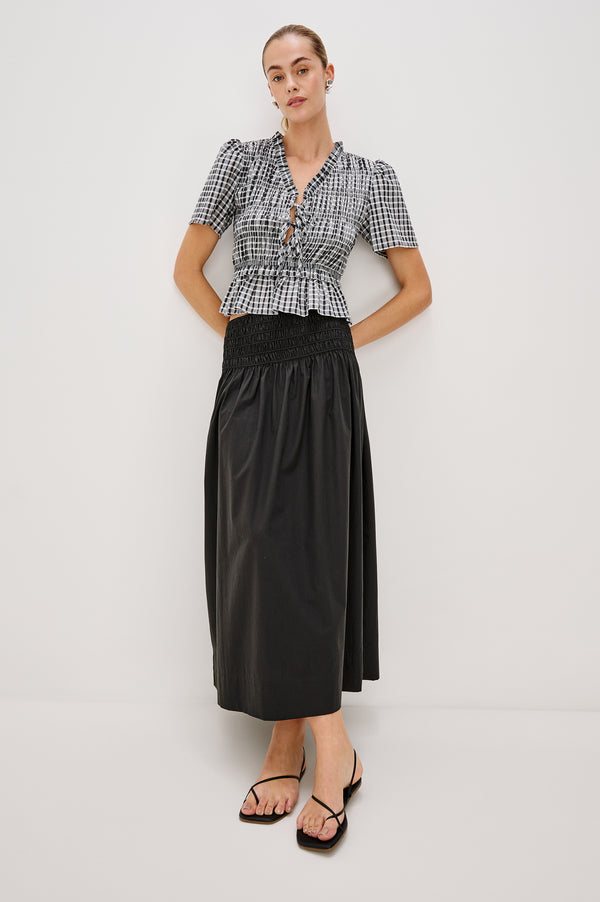 Rails Portia Top Ash Seersucker