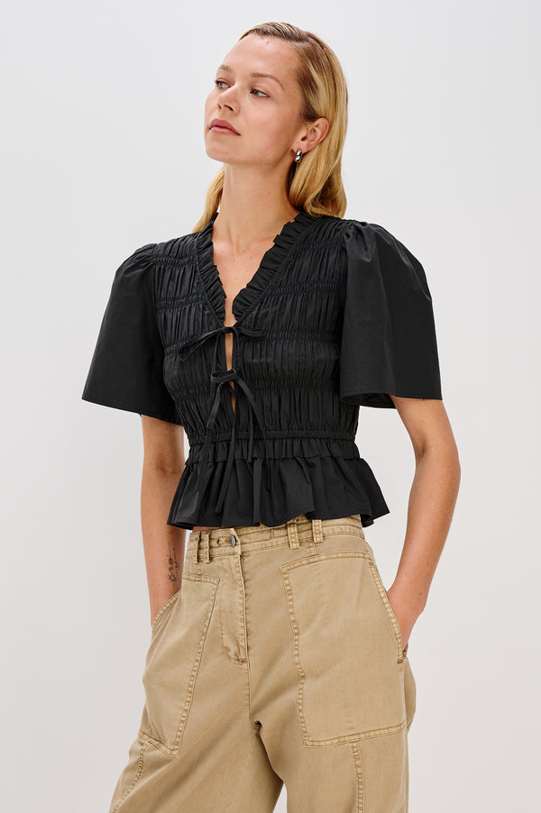 Rails Portia Top Black