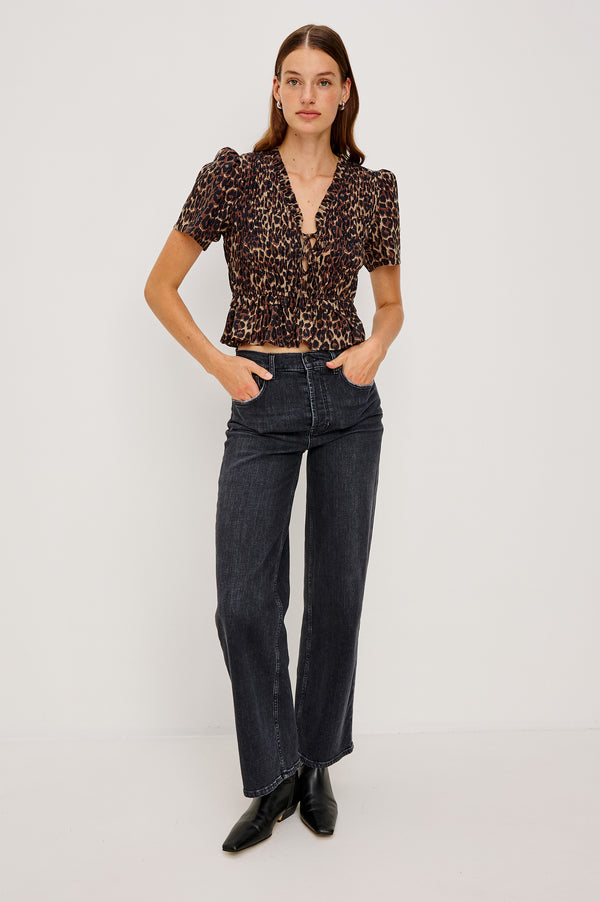 Rails Portia Top Brown Nala