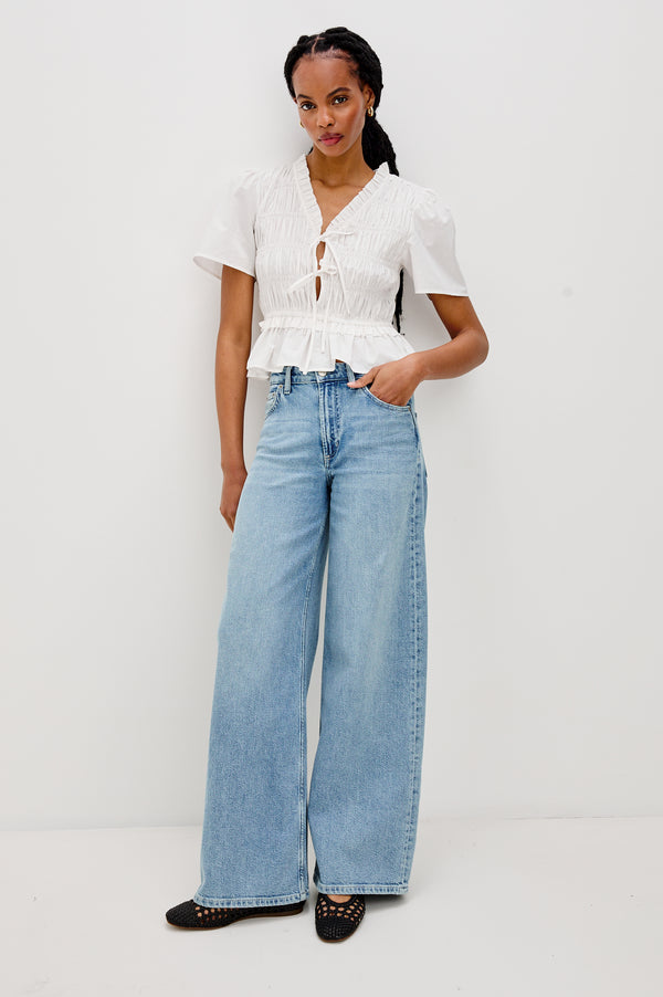 Rails Portia Top White