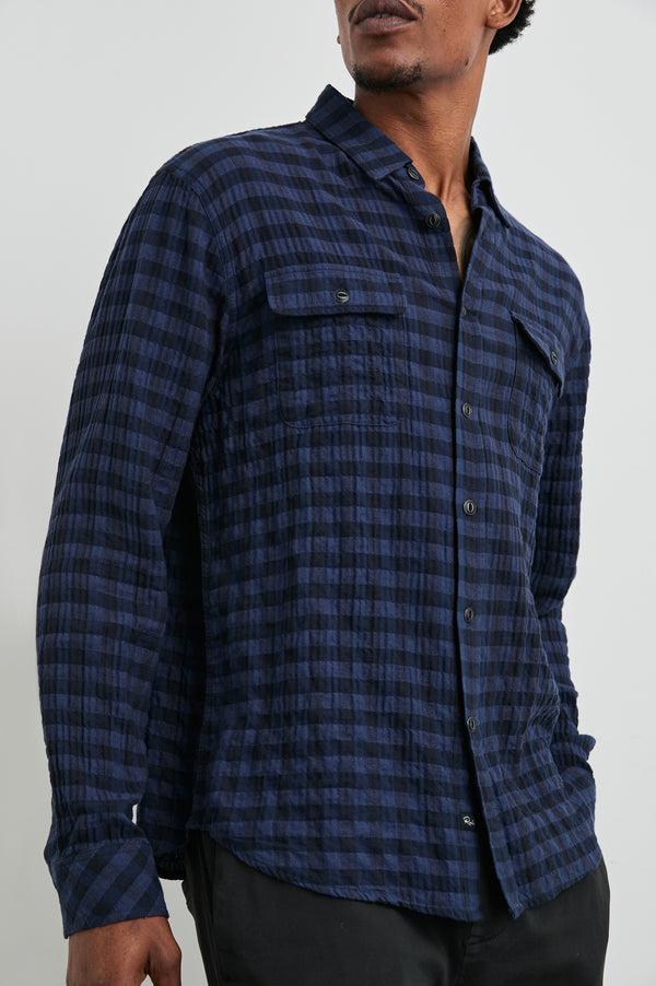 Rails Powell Shirt Blue Jay Royal
