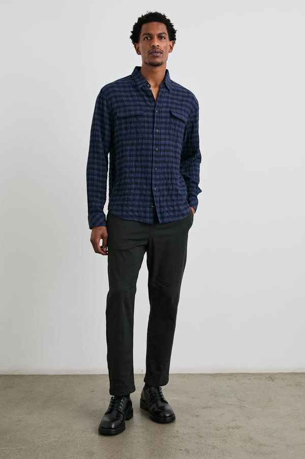 Rails Powell Shirt Blue Jay Royal