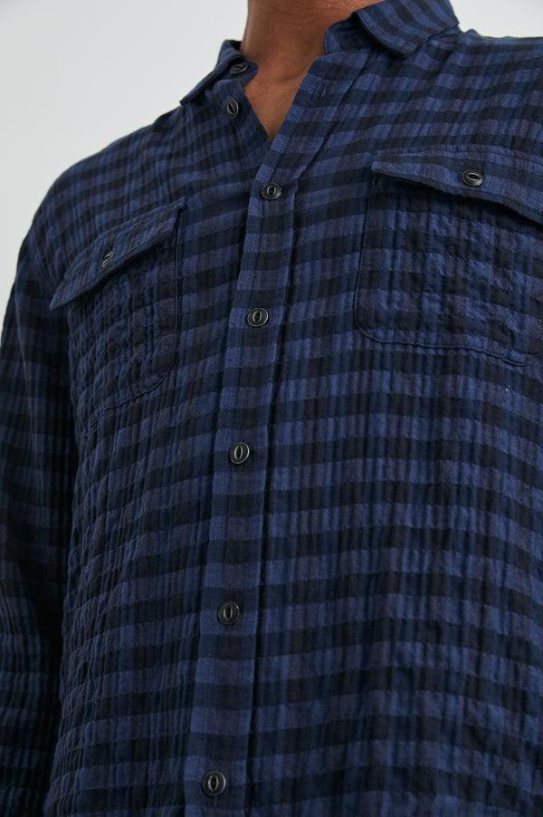 rails Powell shirt Blue Jay Royal