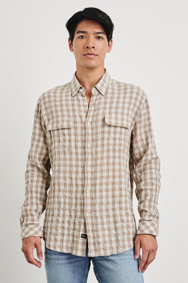 Rails Powell Shirt Tumbleweed Dune