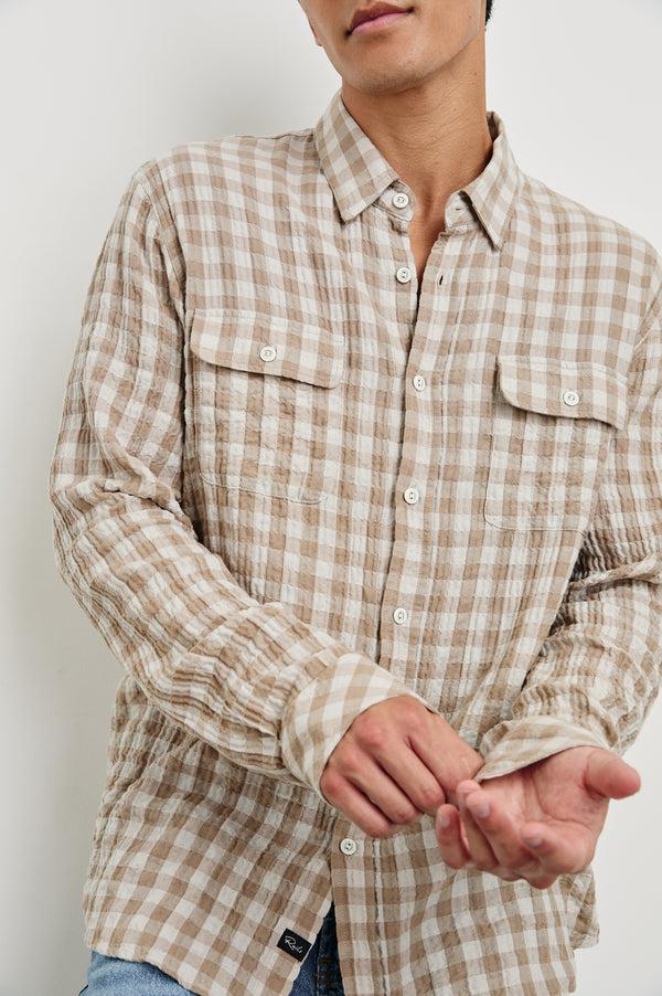 rails Powell shirt Tumbleweed Dune