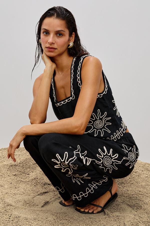 Rails Rails X Lspace Akira Top Sun Embroidery