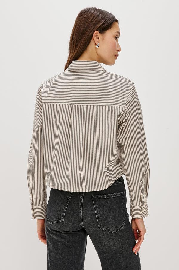 Rails Ramy Shirt Noir Stripe