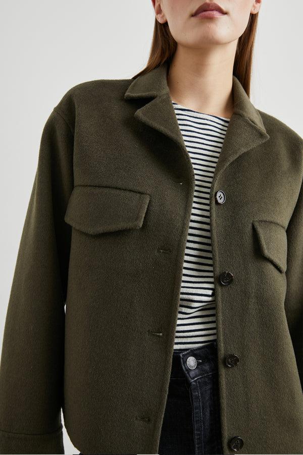 rails Remi jacket Olive