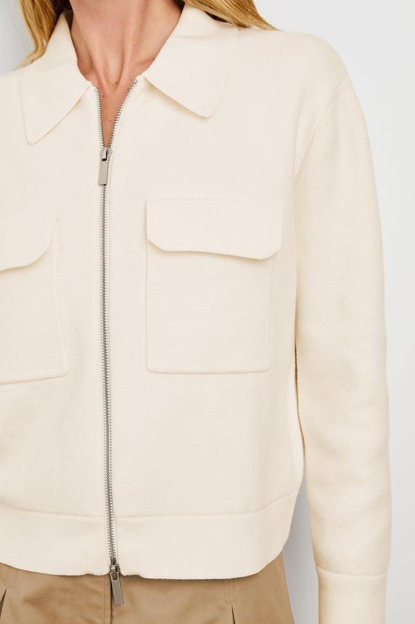 rails Remington jacket Ivory