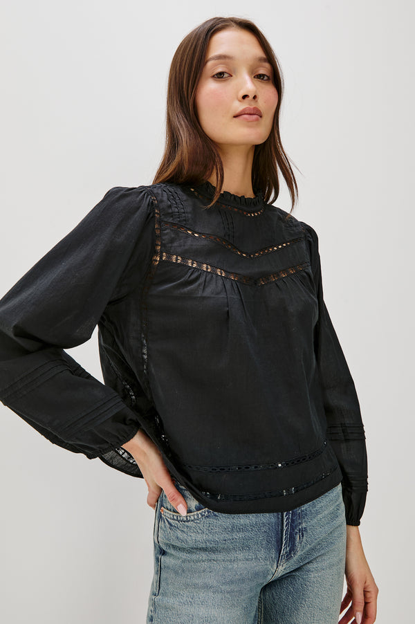 Rails Reyna Top Black
