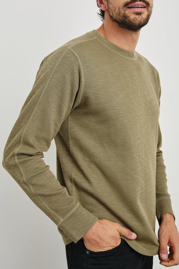 rails Rheese long sleeve tee Green Olive