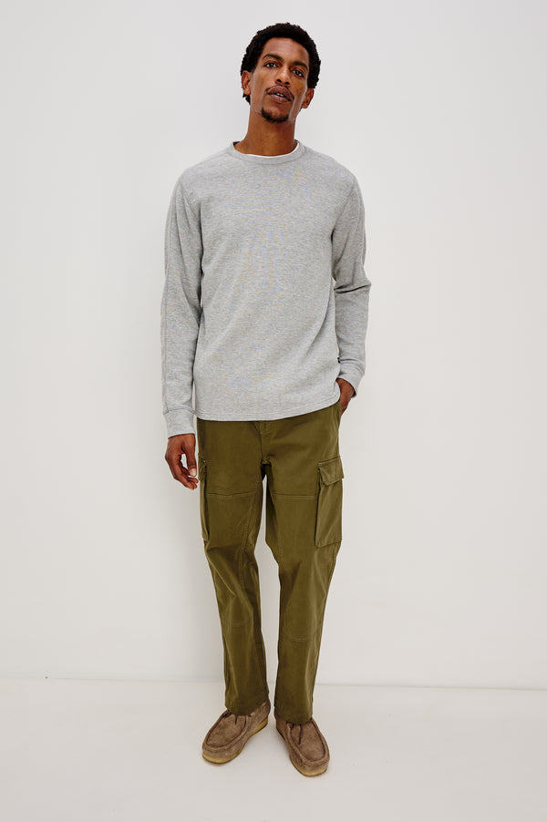 Rails Rheese Long Sleeve Tee Grey Heather