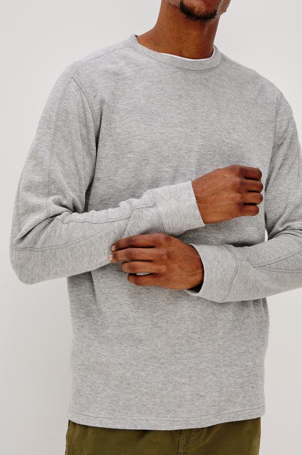 rails Rheese long sleeve tee Grey Heather