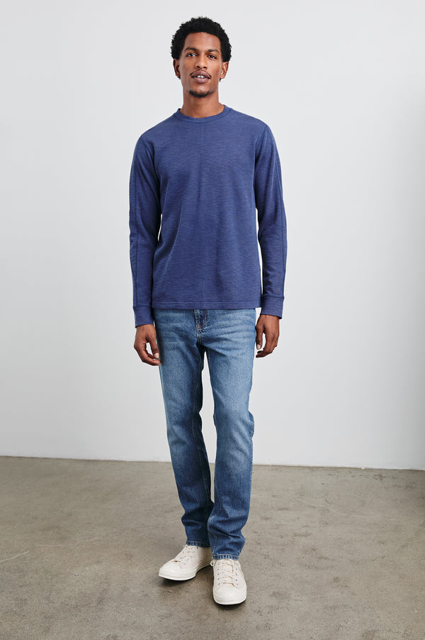 Rails Rheese Long Sleeve Tee Vintage Indigo