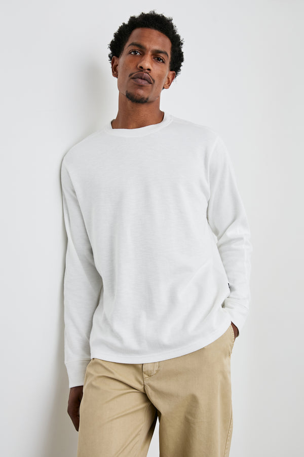Rails Rheese Long Sleeve Tee Whitecap