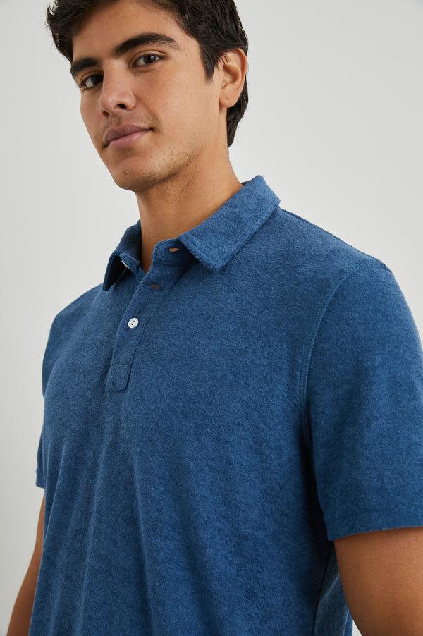 Rails Rhen Polo Shirt Ensign Blue