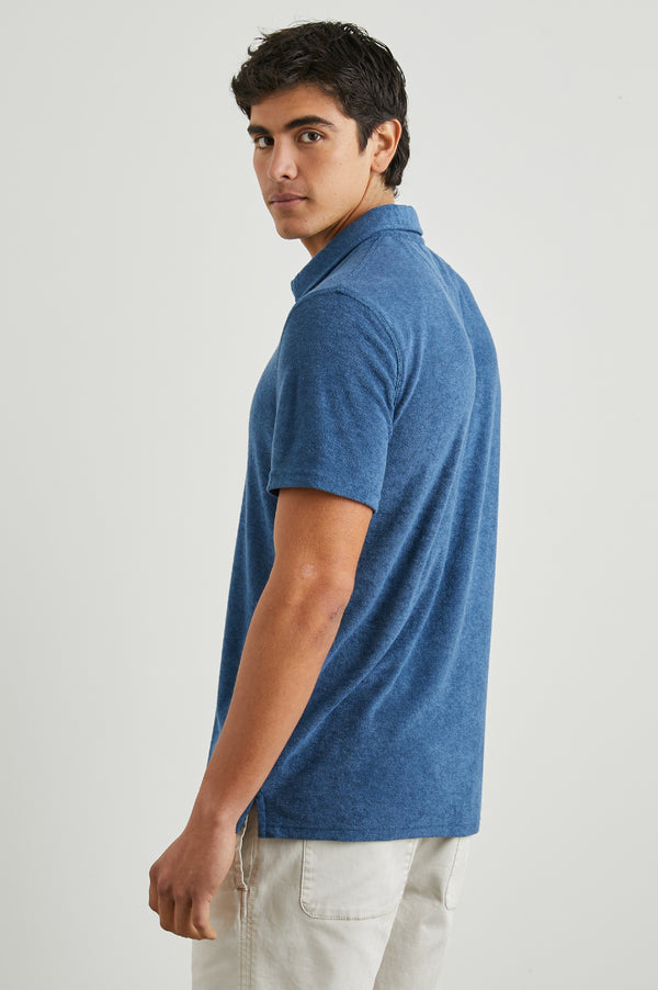 Rails Rhen Polo Shirt Ensign Blue