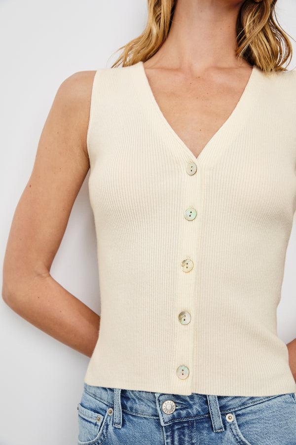 rails Rosa vest Ivory