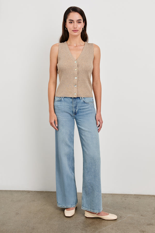 Rails Rosa Vest Oatmeal