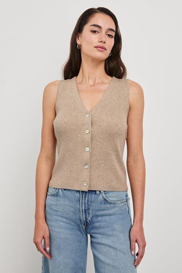 Rails Rosa Vest Oatmeal