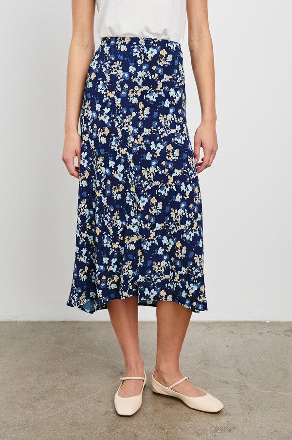 Rails Rosetta Skirt Navy Flora