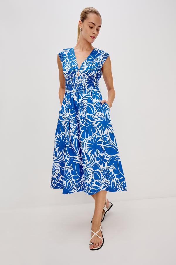 Rails Roxanne Dress Blue Riviera