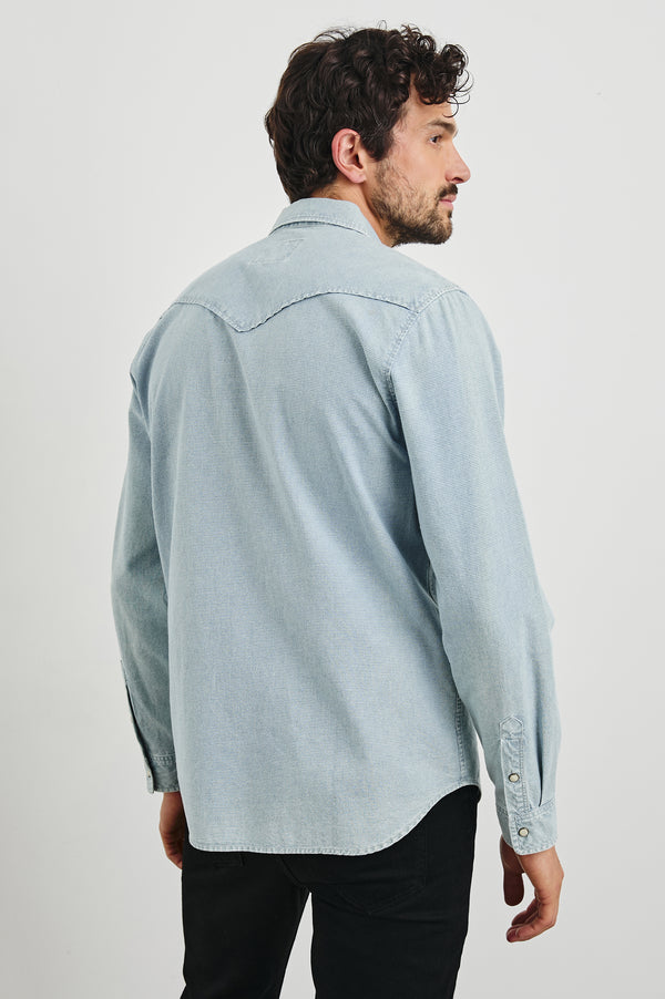 Rails Roy Shirt Sunfaded Indigo