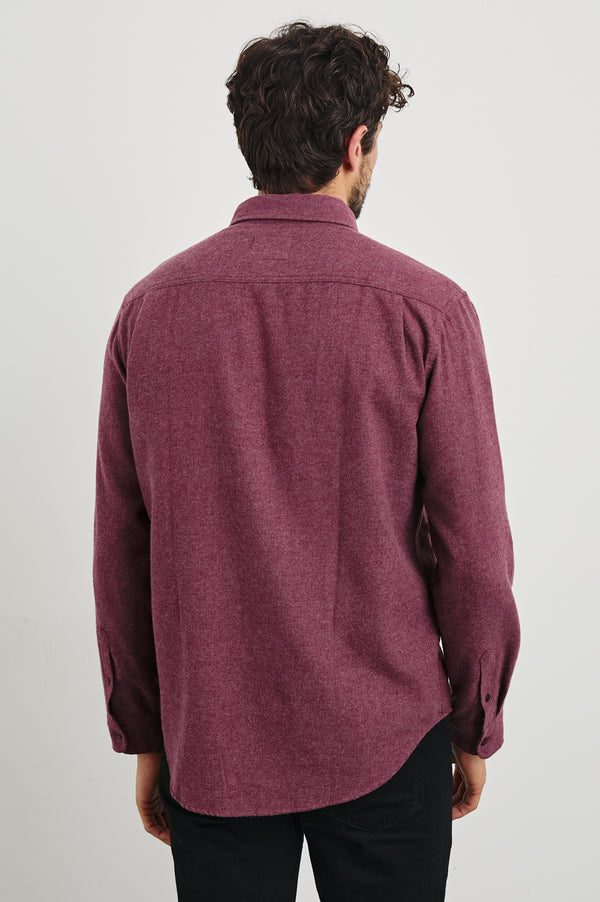 Rails Runson Shirt Currant