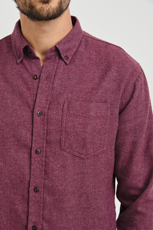 rails Runson shirt Currant