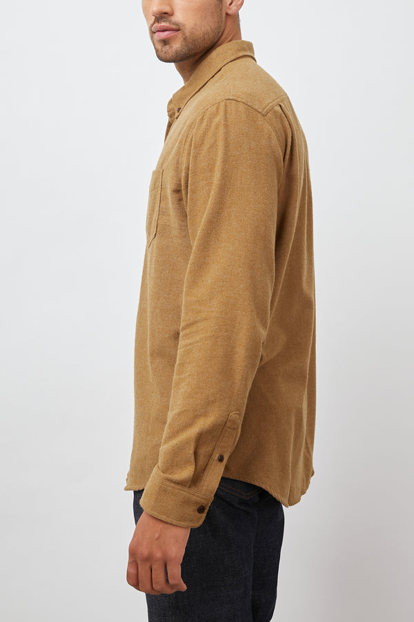 Rails Runson Shirt Golden Rod