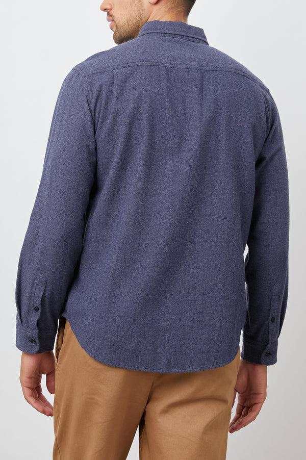 Rails Runson Shirt Heather Blue