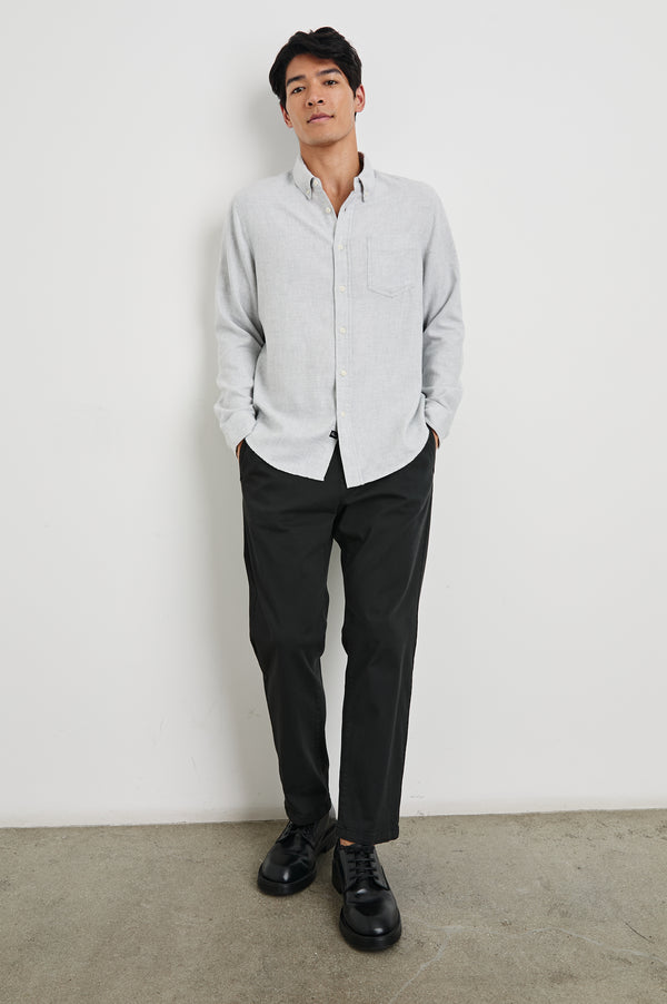 Rails Runson Shirt Heather Grey