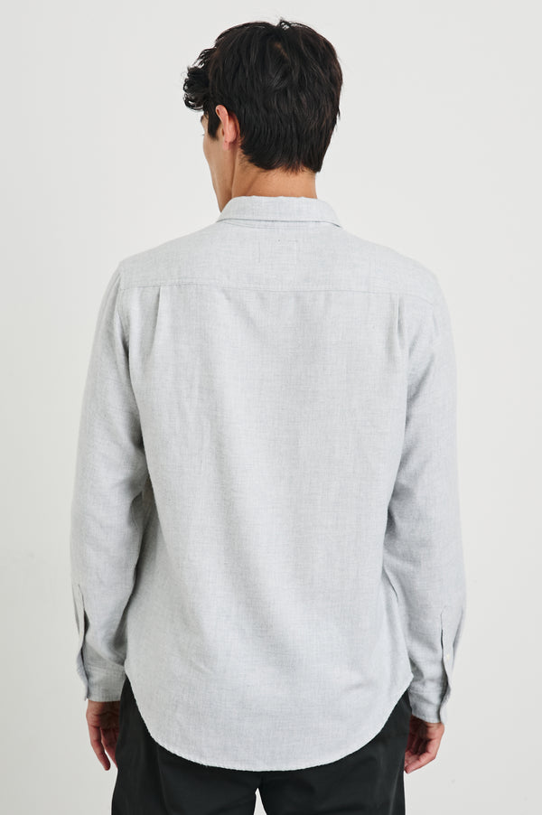 Rails Runson Shirt Heather Grey