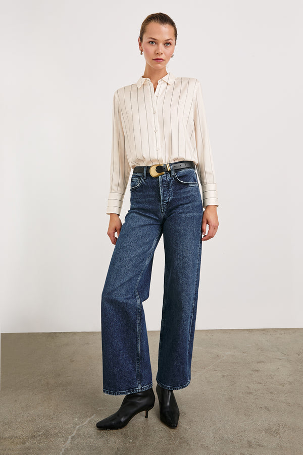 Rails Saige Shirt Brixton Stripe