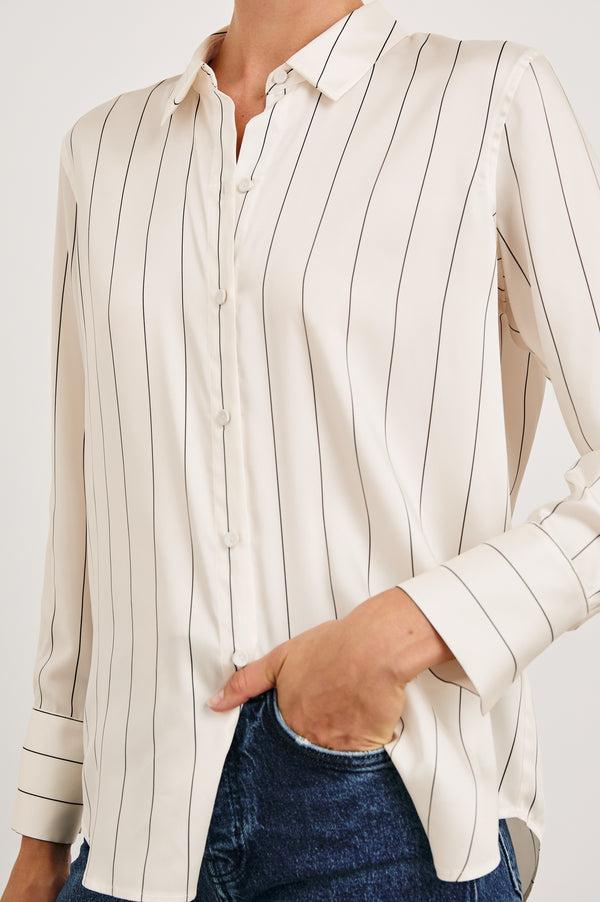 rails Saige shirt Brixton Stripe