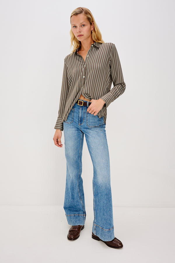 Rails Saige Shirt Isle Stripe