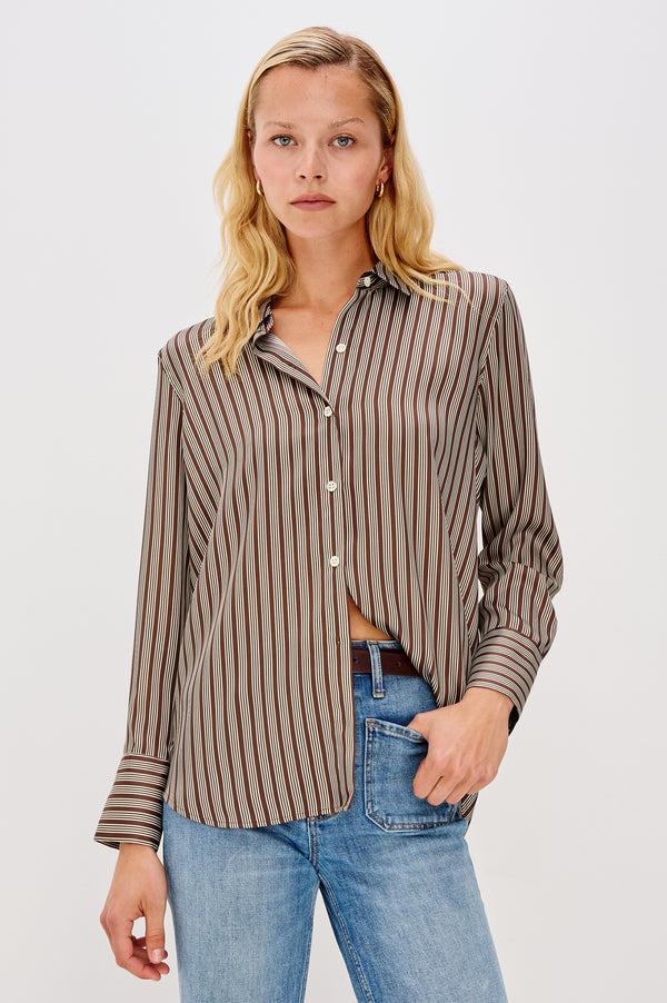 rails Saige shirt Isle Stripe