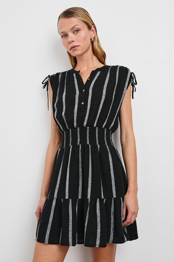 Rails Samina Dress Ash Leno Stripe
