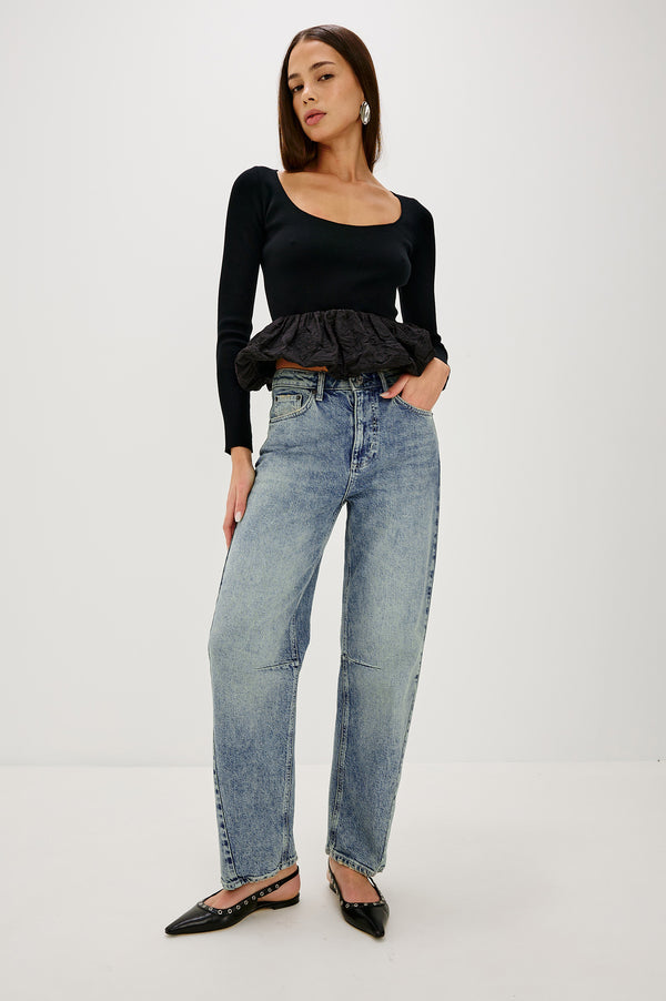 rails Samo barrel leg Desert Sky