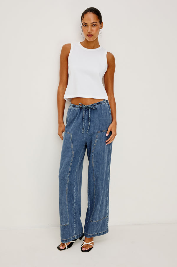 Rails Sanderson Pant Antique Blue