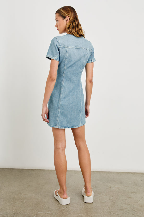 Rails Saratoga Dress Faded Seaglass