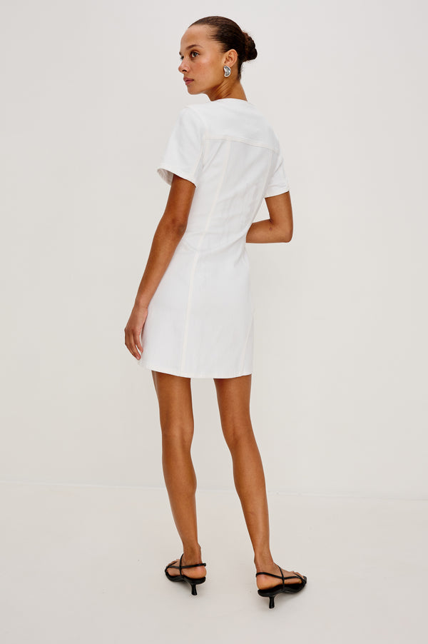 Rails Saratoga Dress Salt White