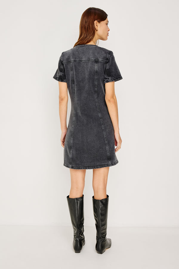 Rails Saratoga Dress Washed Black