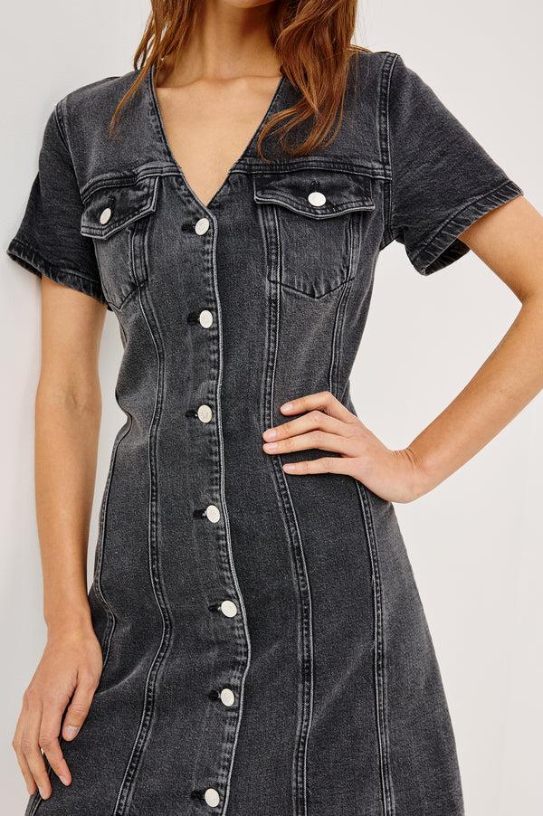 rails Saratoga dress Washed Black