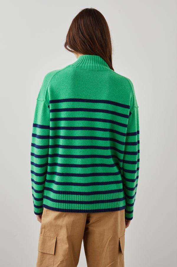 Rails Sasha Sweater Kelly Navy Stripe