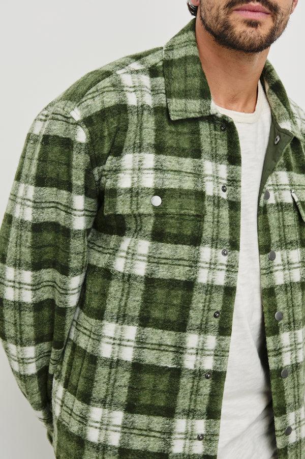 rails Saxon jacket Green Mist