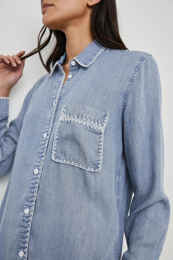 rails Saya shirt Cloud Wash