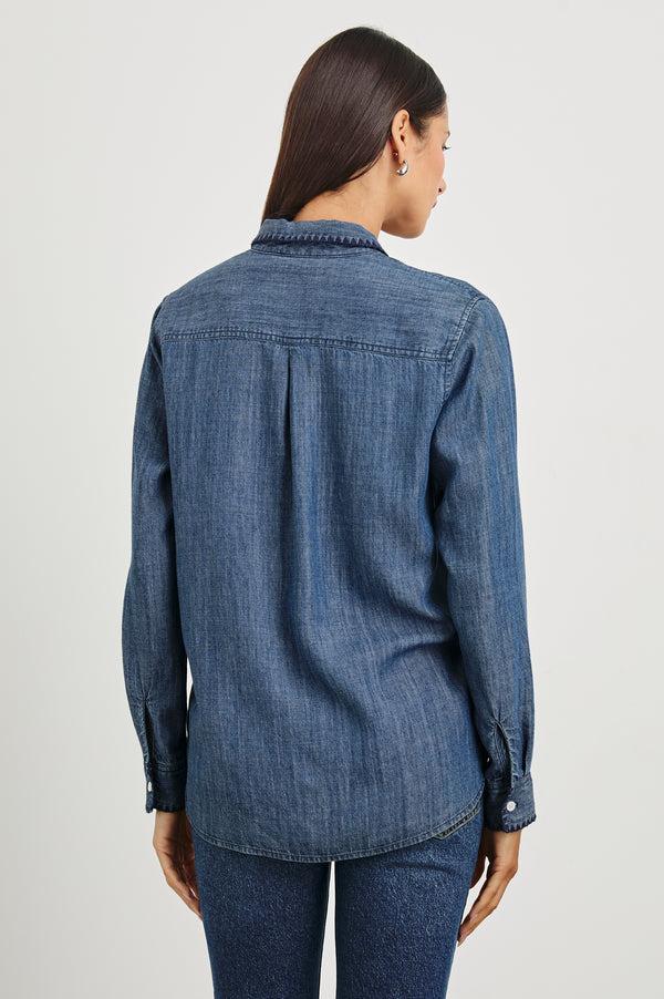 Rails Saya Shirt Dark Vintage Wash