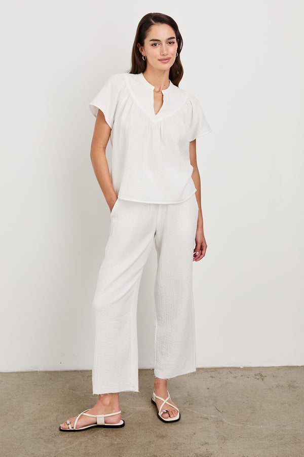 Rails Sayer Shirt White